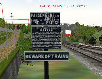 railway signs art