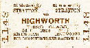Highworth Branch History and timetables